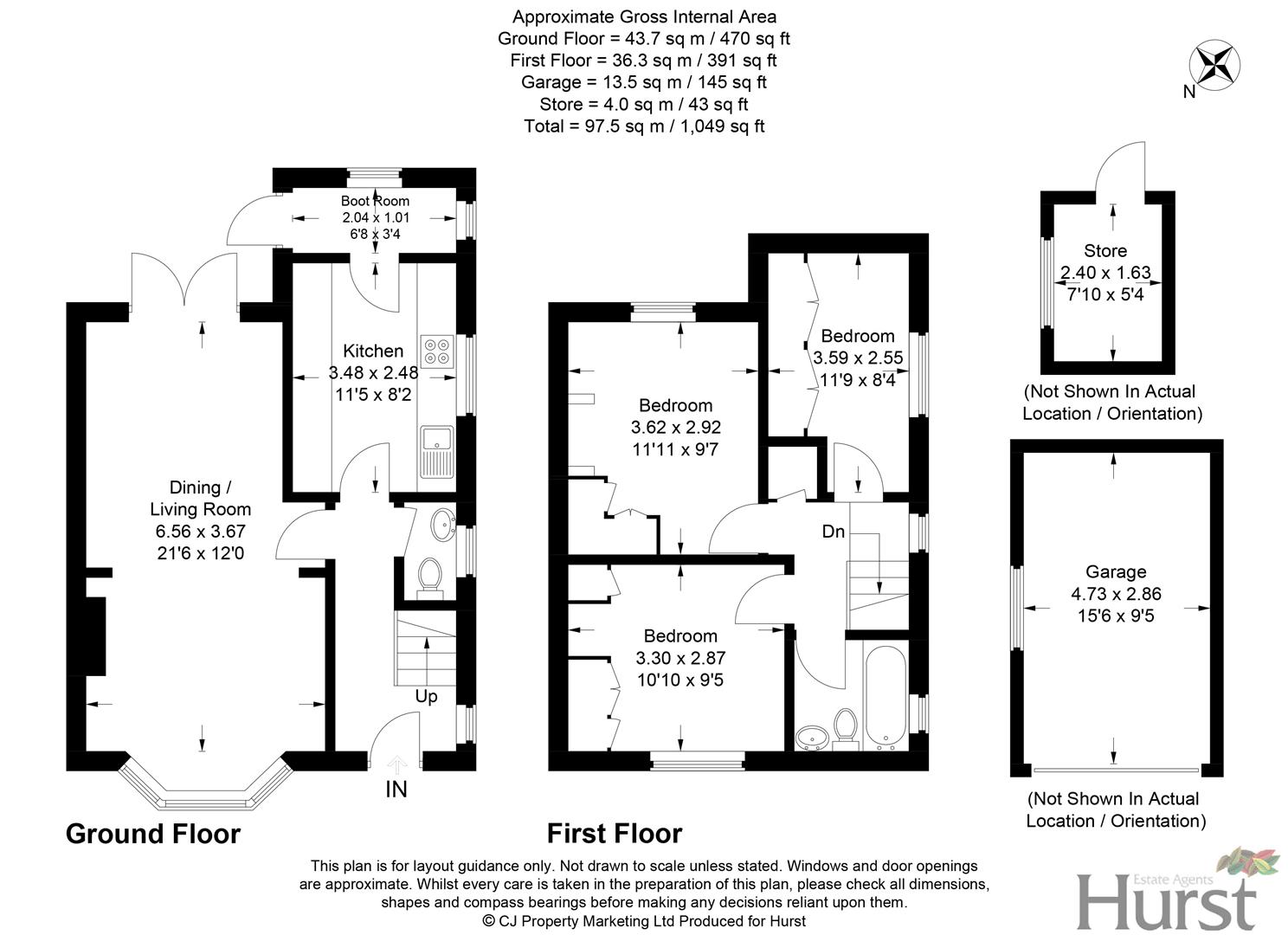 Property details for HATTERS LANE, HIGH Offers In Excess Of £